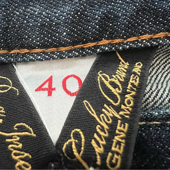 Lucky Brand Mens Jeans Size 40 Waist- Straight Leg - Picture 6 of 10